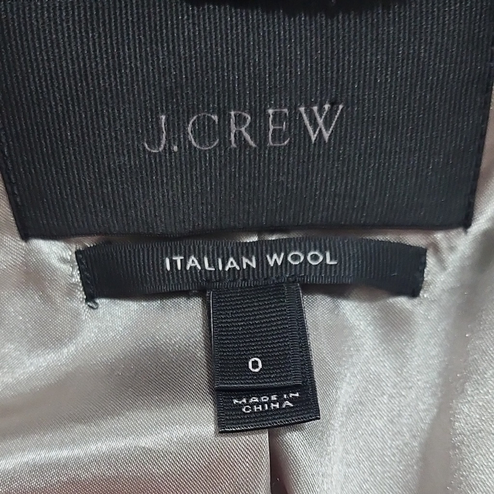J. Crew Gray Italian Wool Cocoon Jacket - Picture 6 of 11